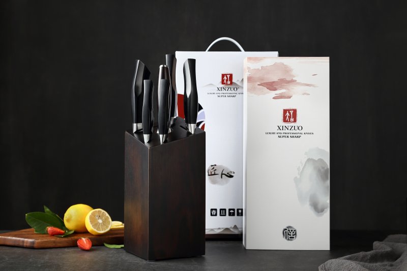 Set di 7 coltelli Xinzuo B32 - B32-H7