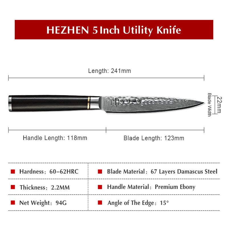 Coltello universale Xinzuo B1Z - 5" - B1Z-WY
