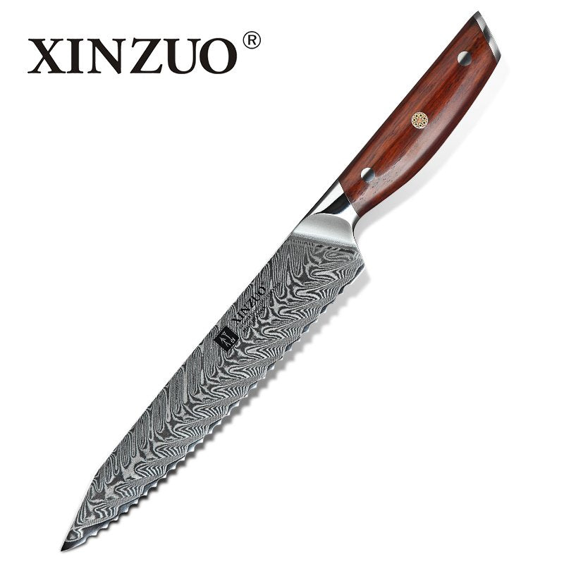 Coltello da pane Xinzuo B27 - 8,5" - B27-MB