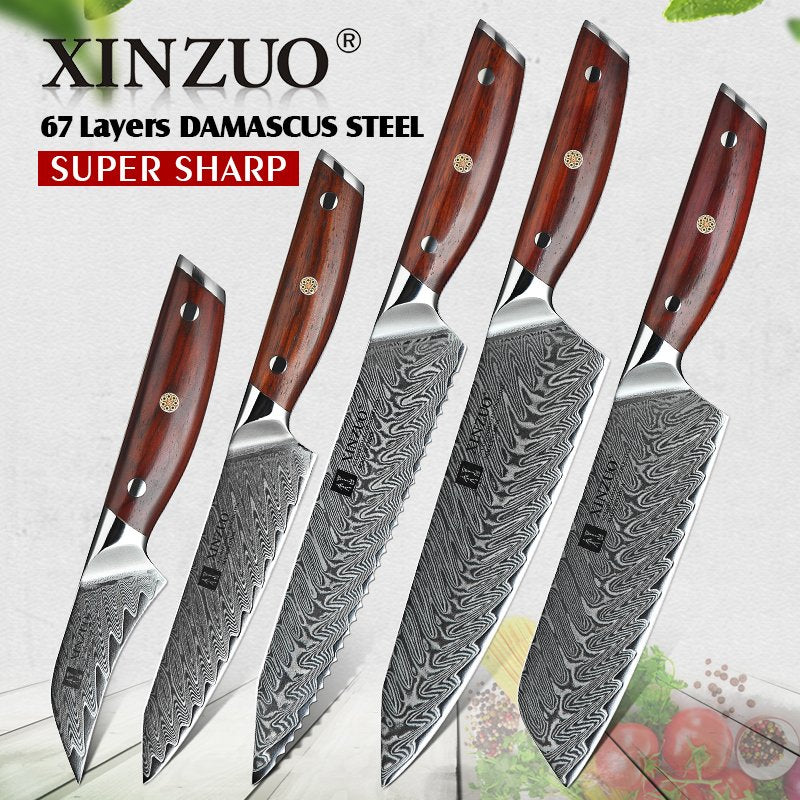 Set di 5 coltelli Xinzuo B27 (cod. B27-A5) - B27-A5