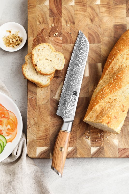 Coltello da pane Xinzuo B37 - 8,5" - B37-MB