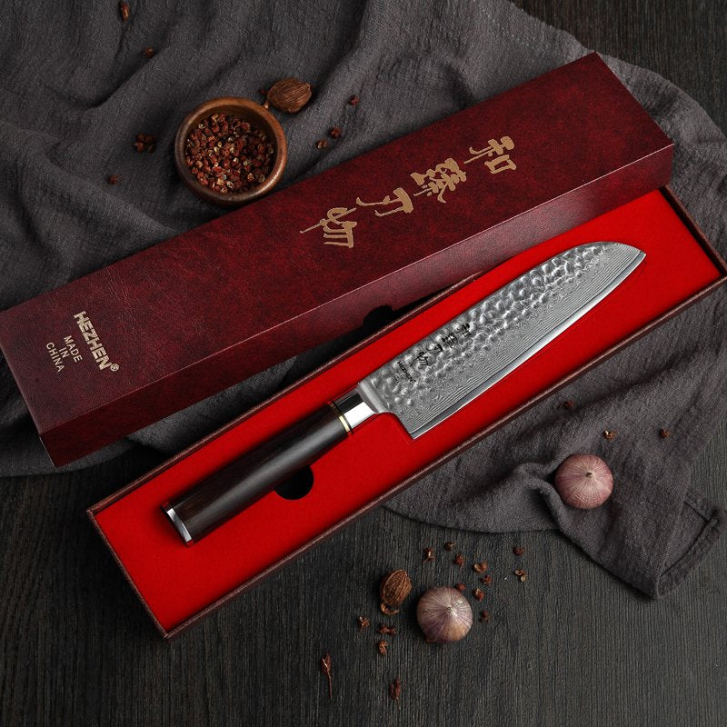 Coltello Santoku Xinzuo B1Z - 7" - B1Z-RS