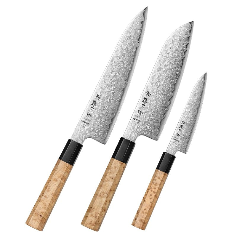 Set di 3 coltelli Xinzuo PM8B - PM8B-A3