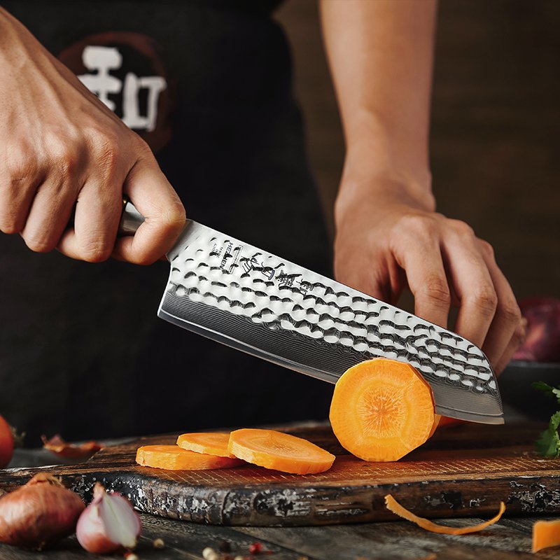 Coltello Santoku Xinzuo B30R - 7" - B30R-RS