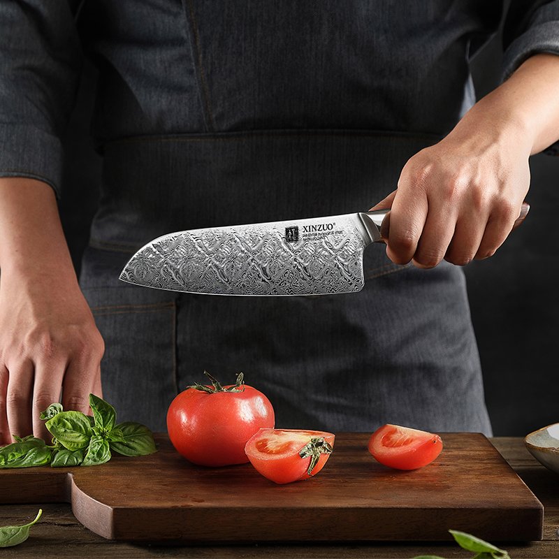 Coltello Santoku Xinzuo B46D - 7" - B46D-RS