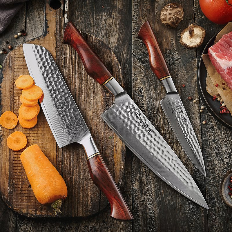 Coltello Santoku Xinzuo B30R - 7" - B30R-RS