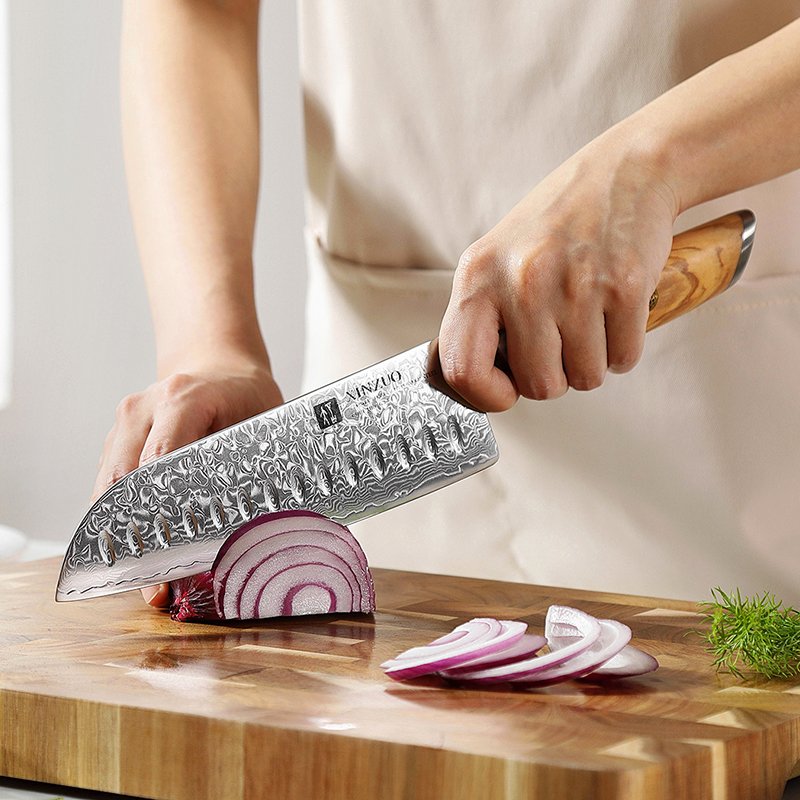Coltello Santoku Xinzuo B37 - 7" - B37-RS