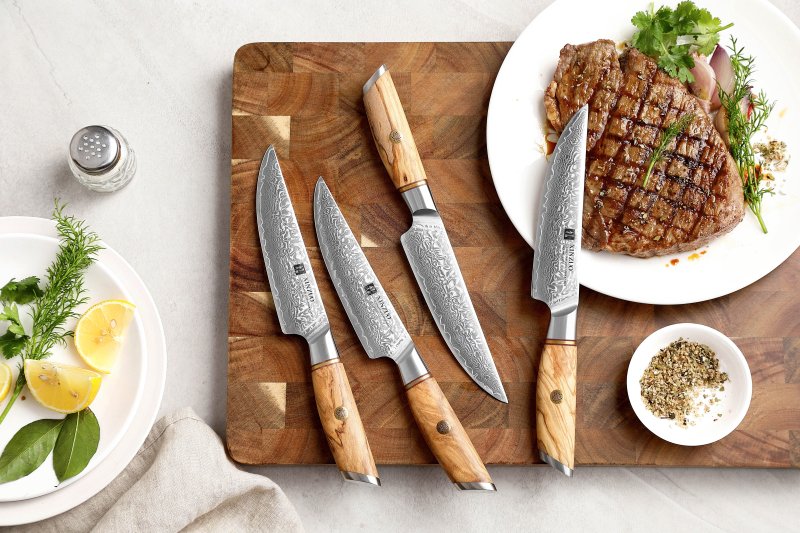 Coltello da bistecca Xinzuo B37 - 5" - B37-NP