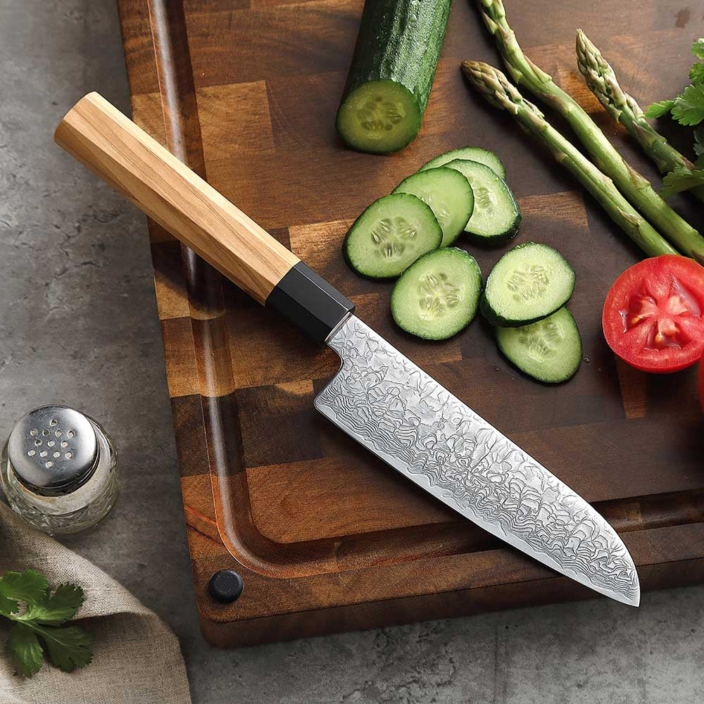 Coltello Santoku Xinzuo PM8O - 5,5" - PM8O-5.5RS