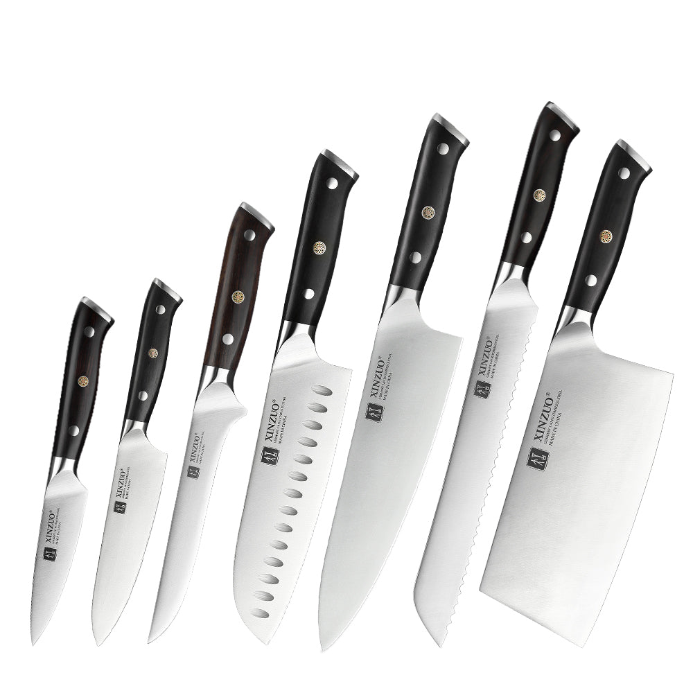 Set di 7 coltelli Xinzuo B13S — B13S-A7