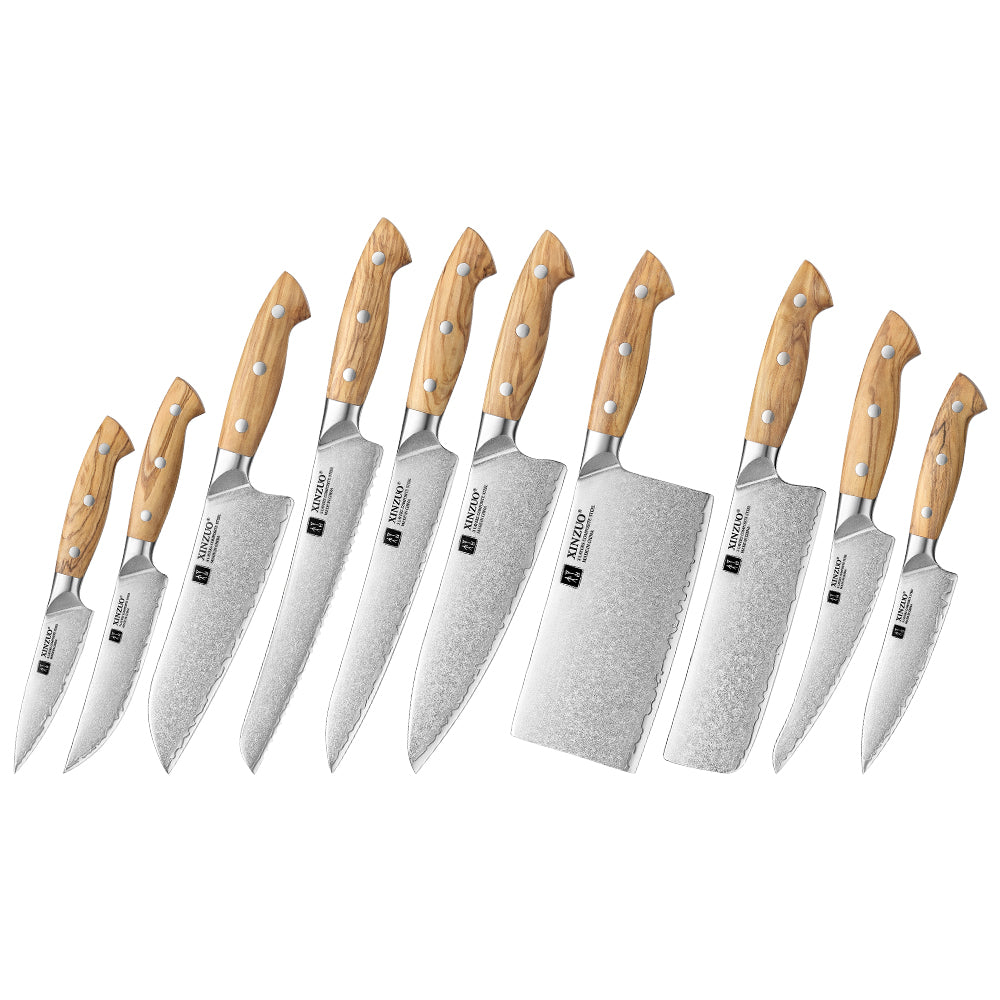 Set di 10 coltelli Xinzuo X02O — X02O-A10