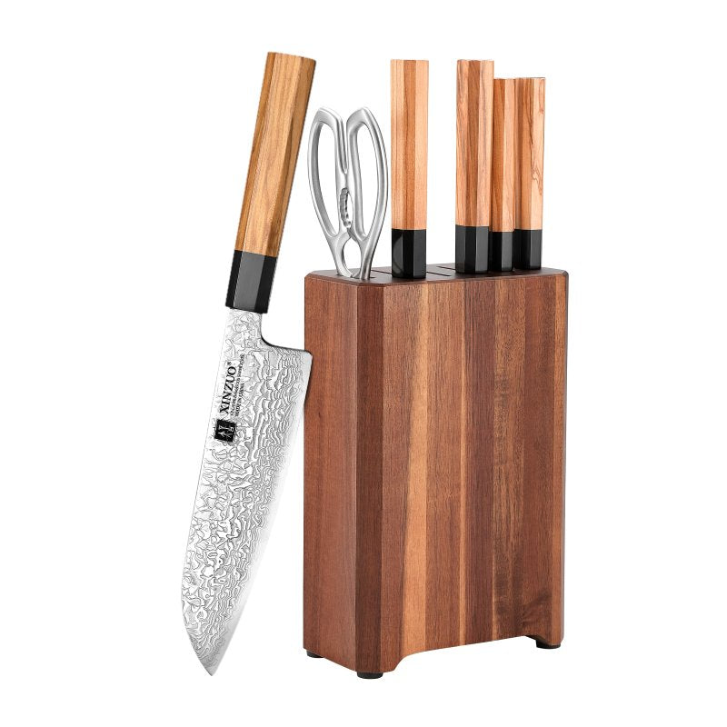 Set di 7 coltelli Xinzuo PM8O (cod. PM8O-H7) - PM8O-H7