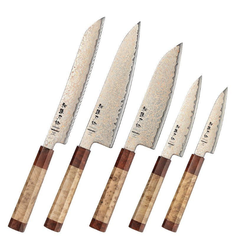 Set di 5 coltelli Xinzuo X05C - X05C-A5