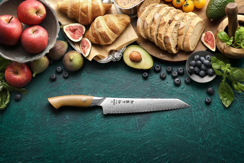 Coltello da pane Xinzuo B38L - 8,5" - B38L-MB