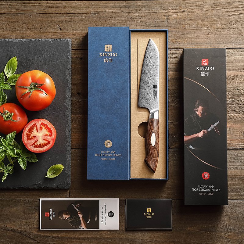 Coltello Santoku Xinzuo B46D - 5,5" - B46D-5.5RS