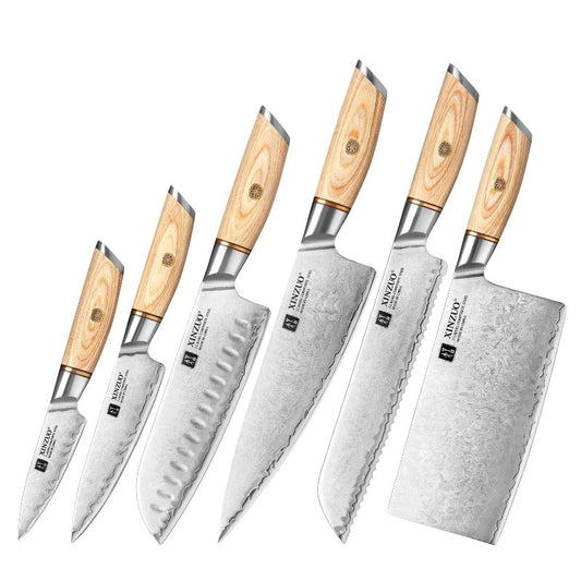 Set di 6 coltelli Xinzuo B37S - B37S-A6