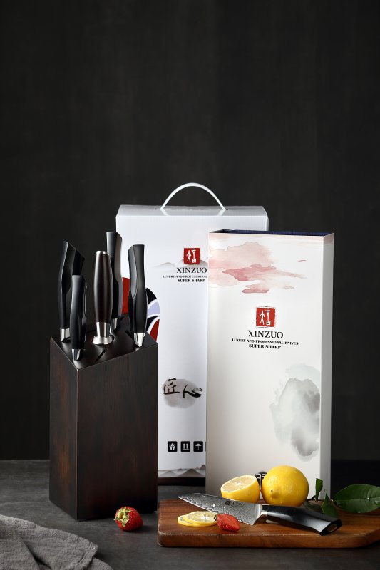 Set di 7 coltelli Xinzuo B32 - B32-H7