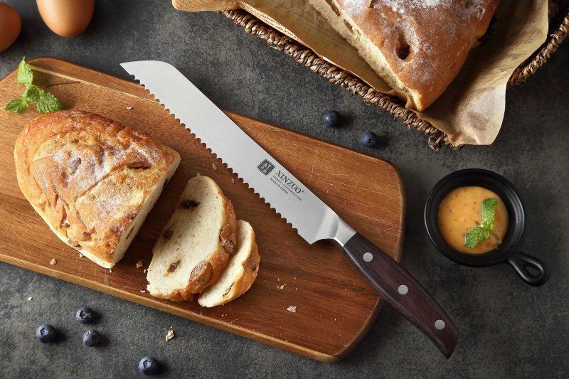 Coltello da pane Xinzuo B35 - 8" - B35-MB