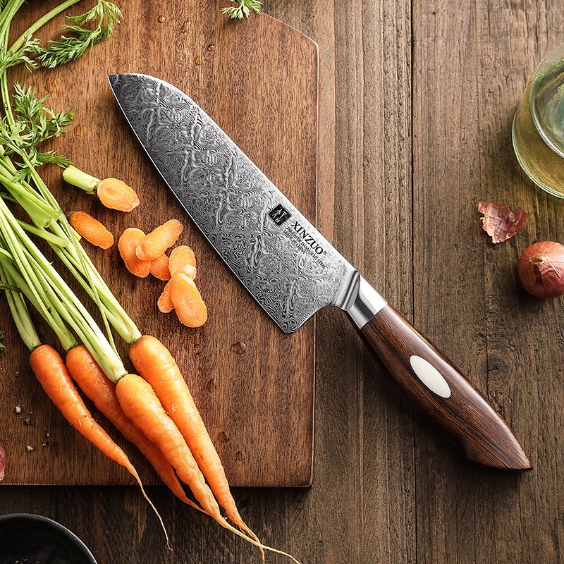Coltello Santoku Xinzuo B46D - 7" - B46D-RS