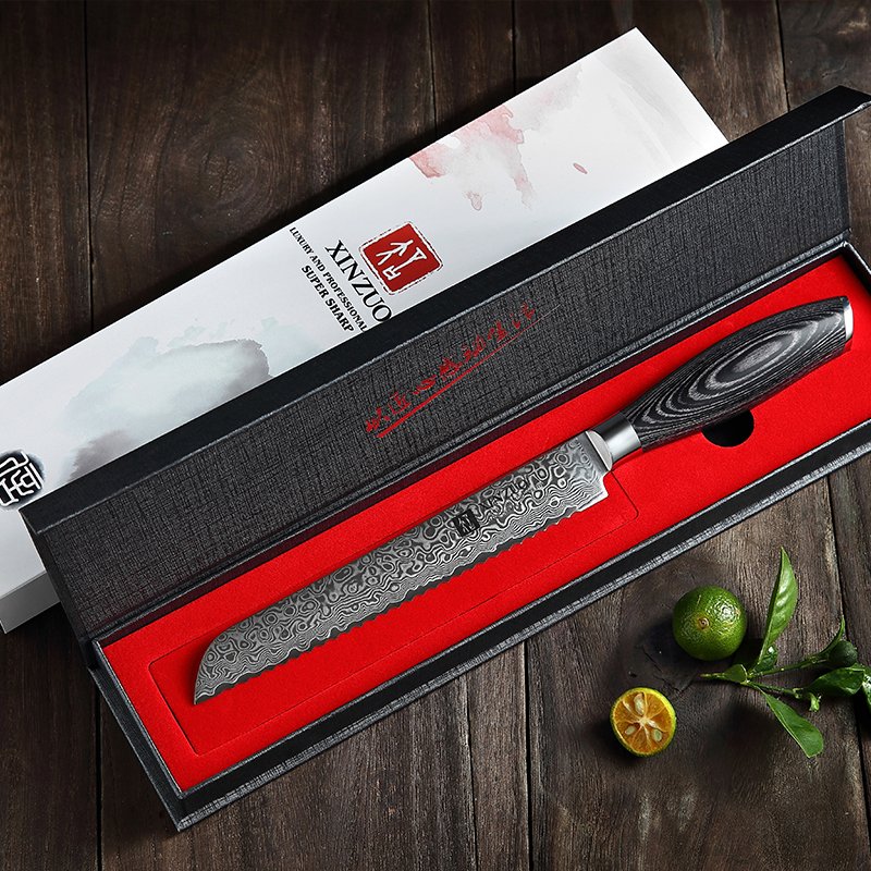 Coltello da pane Xinzuo B20 - 8" - B20-MB