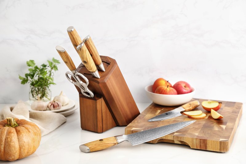 Set di 8 coltelli Xinzuo B37 (cod. B37-H8) - B37-H8