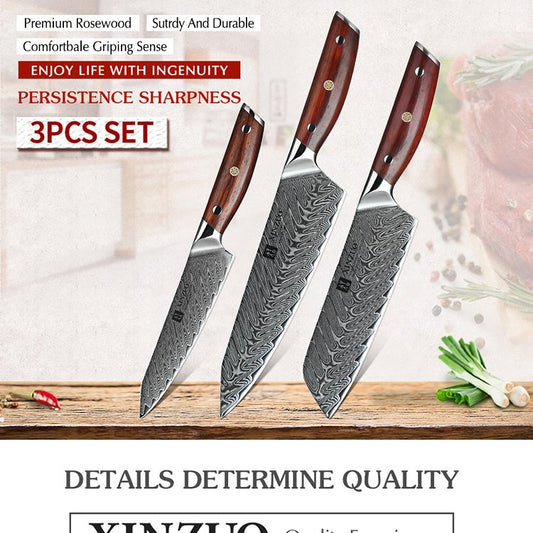 Set di 3 coltelli Xinzuo B27 - B27-A3
