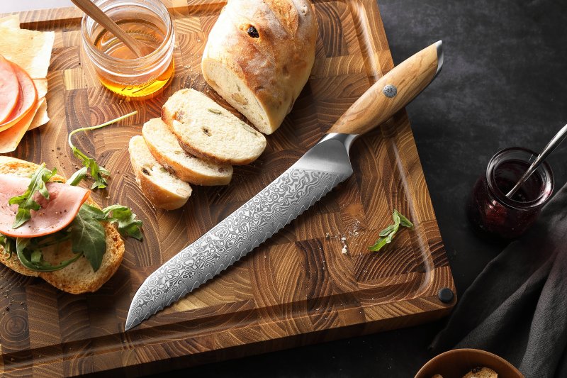 Coltello da pane Xinzuo X01 - 8,5" - X01-MB