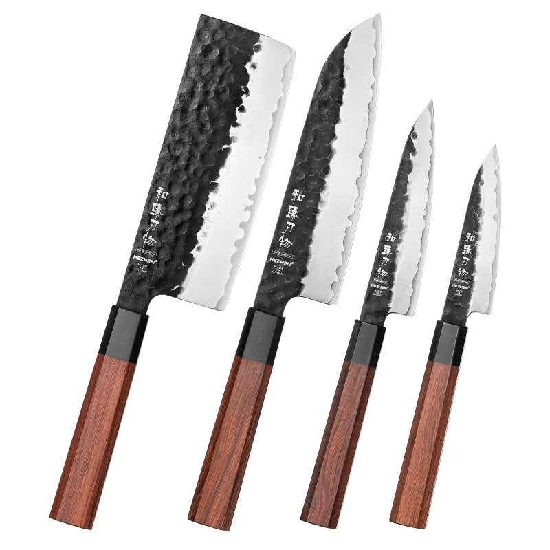 Set di 4 coltelli Xinzuo PM8S (cod. PM8S-A4B) - PM8S-A4B