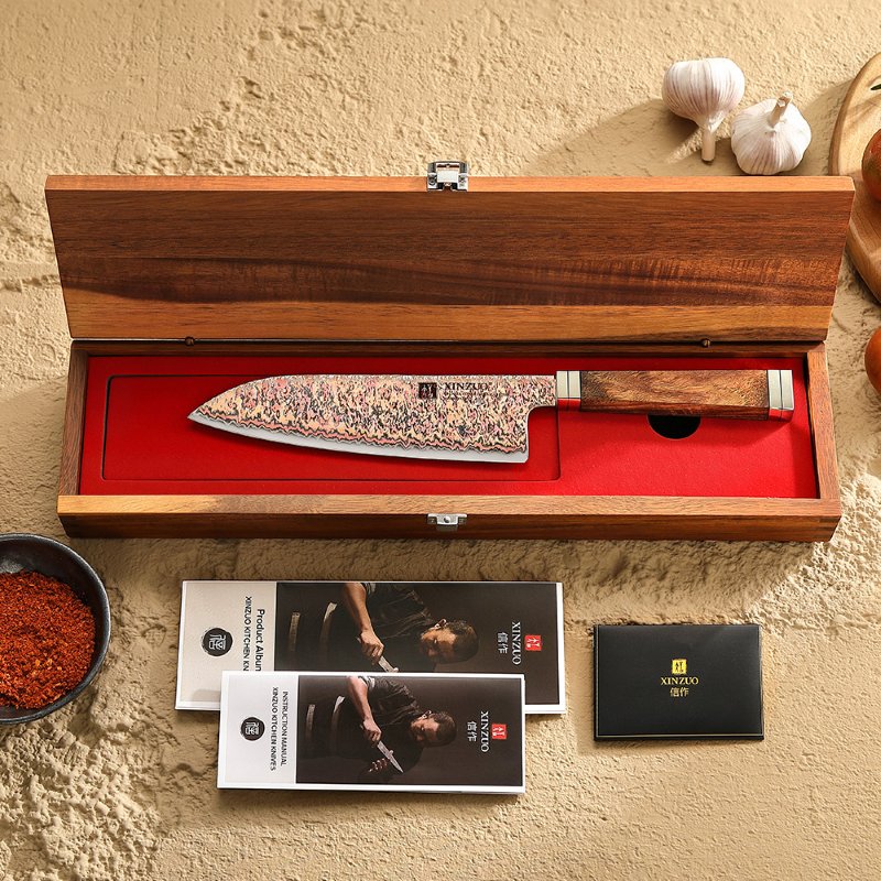 Coltello Santoku Xinzuo X08C - 7" - X08C-RS