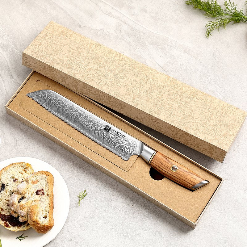 Coltello da pane Xinzuo B37 - 8,5" - B37-MB