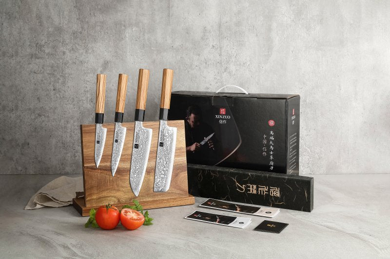 Set di 5 coltelli Xinzuo PM8O (cod. PM8O-M5) - PM8O-M5