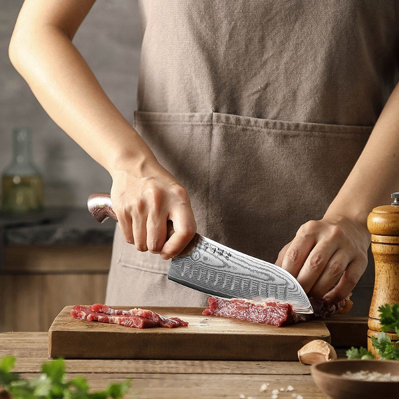 Coltello Santoku Xinzuo X02M - 7" - X02M-RS