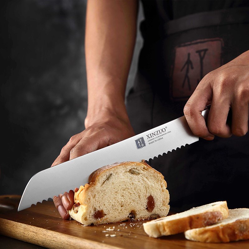 Coltello da pane Xinzuo B35 - 8" - B35-MB