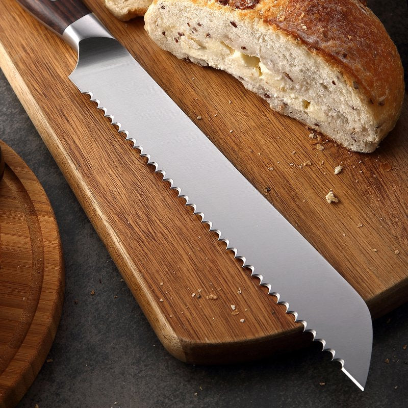 Coltello da pane Xinzuo B35 - 8" - B35-MB