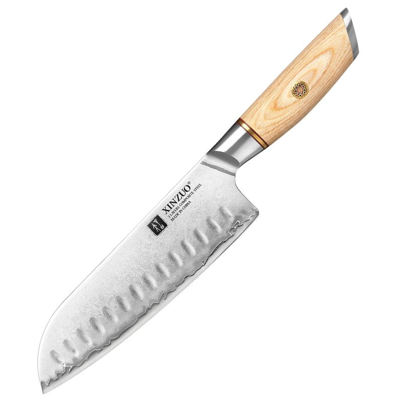 Coltello Santoku Xinzuo B37S - 7" - B37S-RS