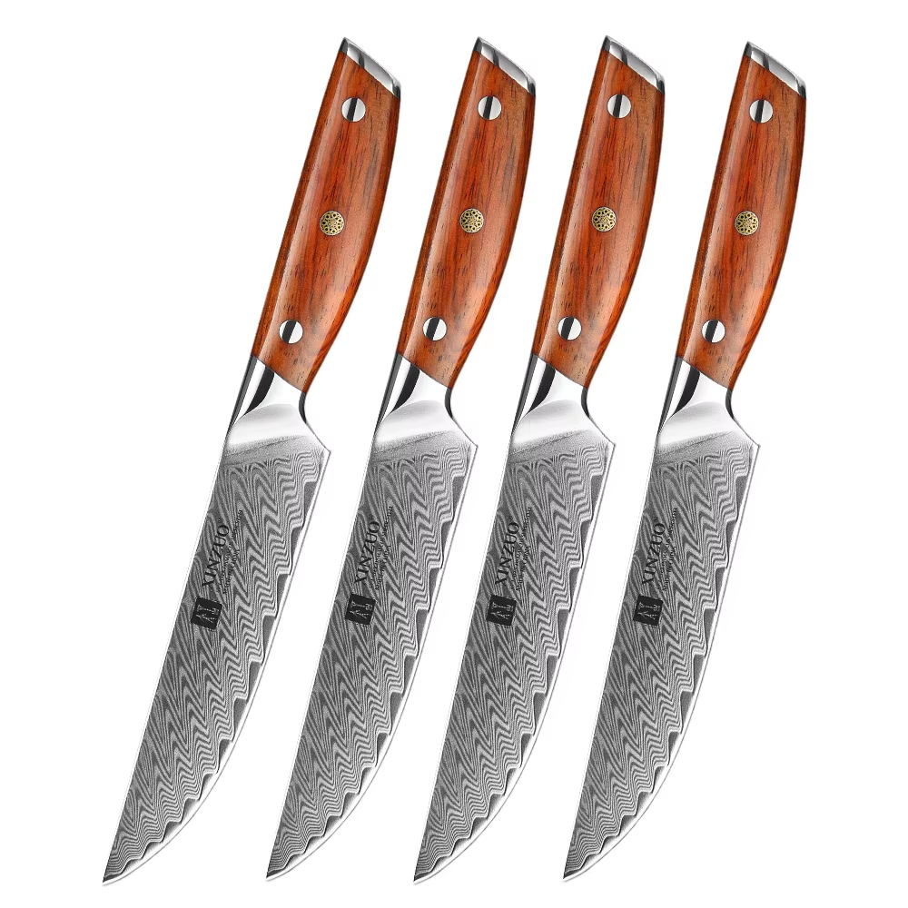 Set di 4 coltelli da bistecca Xinzuo B27