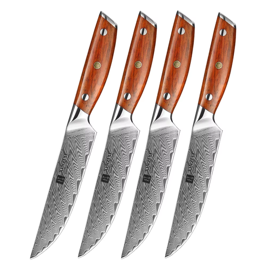 Set di 4 coltelli da bistecca Xinzuo B27