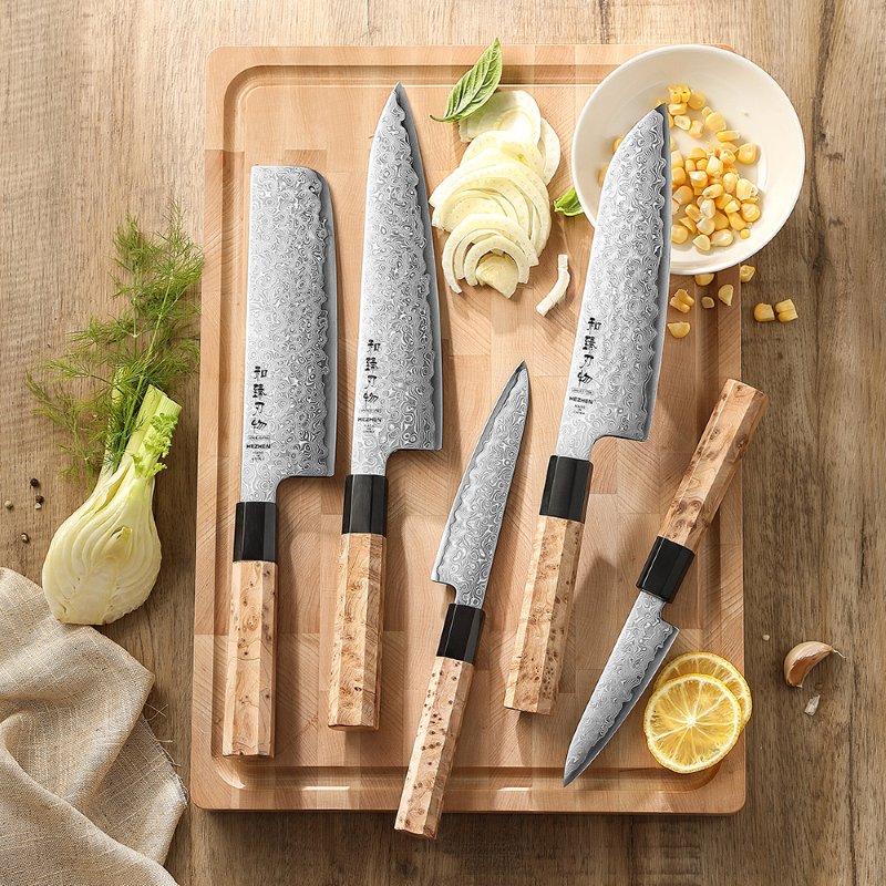 Set di 5 coltelli Xinzuo PM8B (cod. PM8B-A5B) - PM8B-A5B