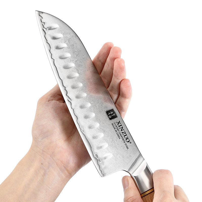 Coltello Santoku Xinzuo B37S - 7" - B37S-RS