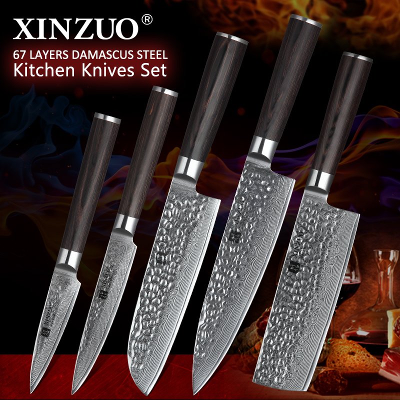 Set di 5 coltelli Xinzuo B1H (cod. B1H-A5N) - B1H-A5N