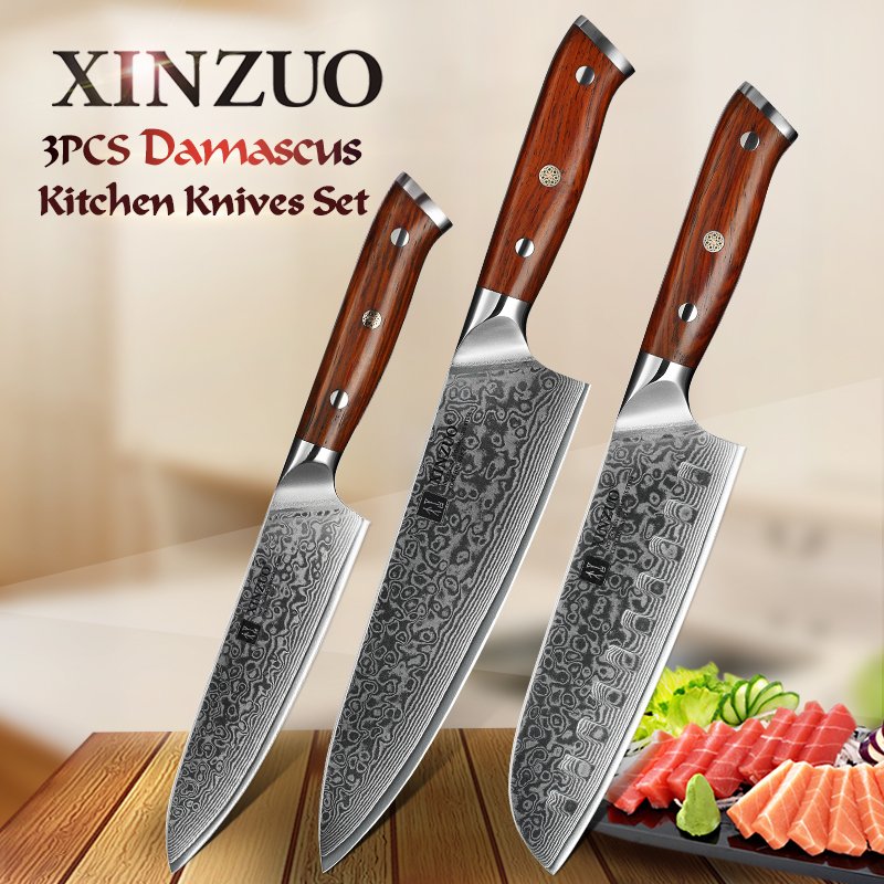 Coltello Santoku Xinzuo B13R - 7" - B13R-RS