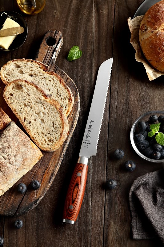 Coltello da pane Xinzuo B2 - 8" - B2-MB