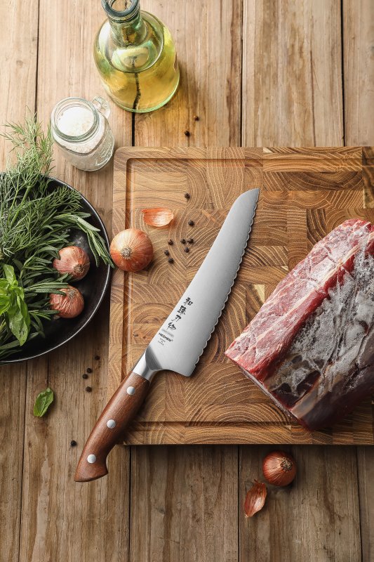 Coltello per alimenti surgelati Xinzuo X02 - 8" - X02-DR