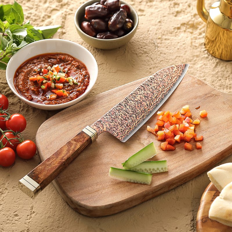 Coltello Santoku Xinzuo X08C - 7" - X08C-RS