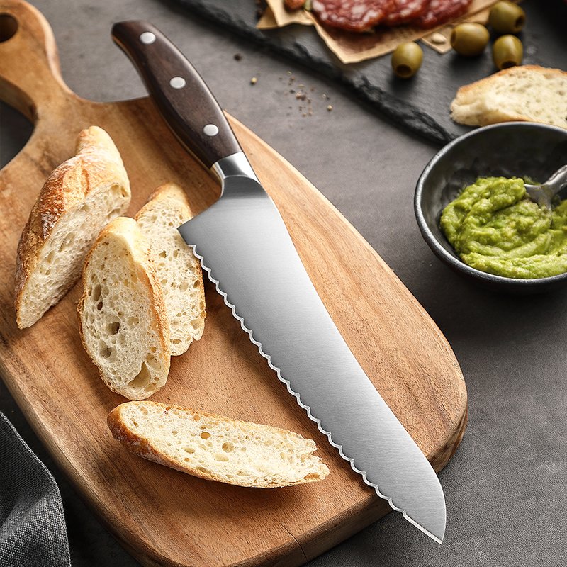 Coltello per alimenti surgelati Xinzuo B35 - 7,9" - B35-DR