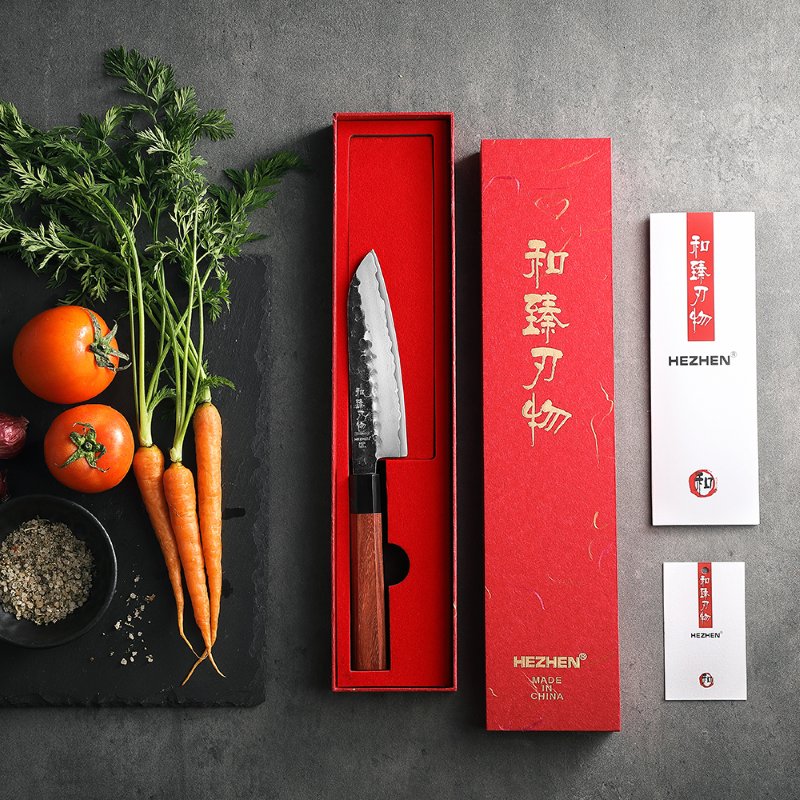 Coltello Santoku Xinzuo PM8S - 5,5" - PM8S-5.5RS