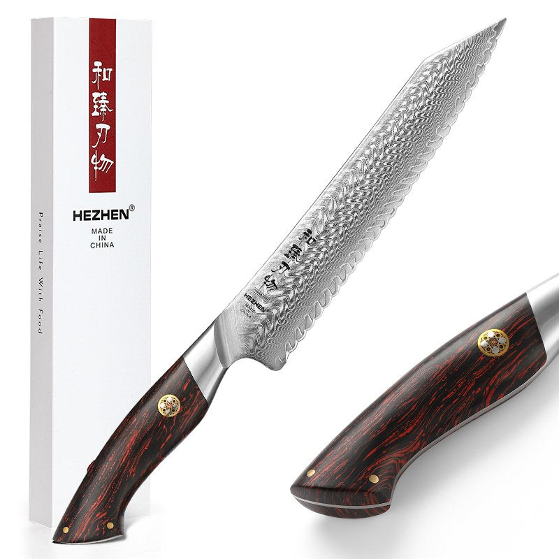 Coltello da pane Xinzuo B38 - 8" - B38-MB