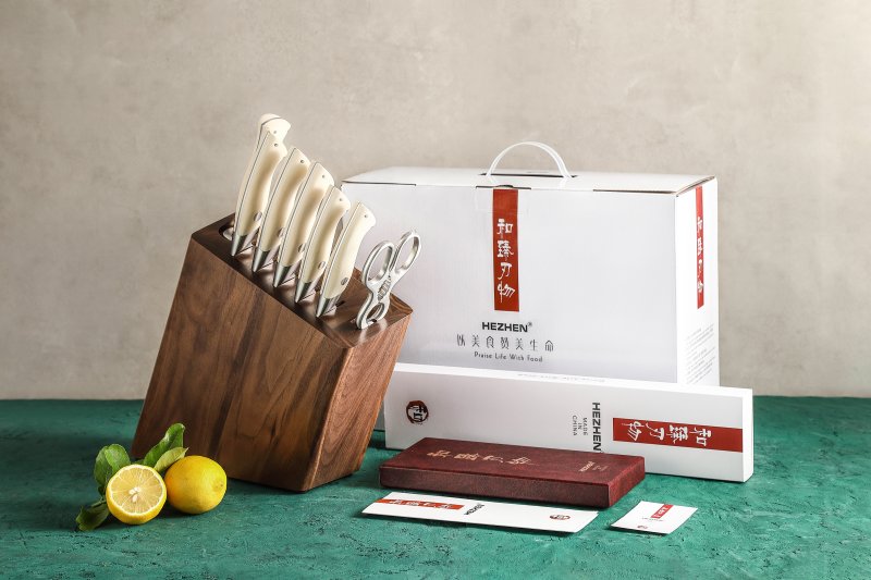 Set di 8 coltelli Xinzuo B38H - B38H-H8