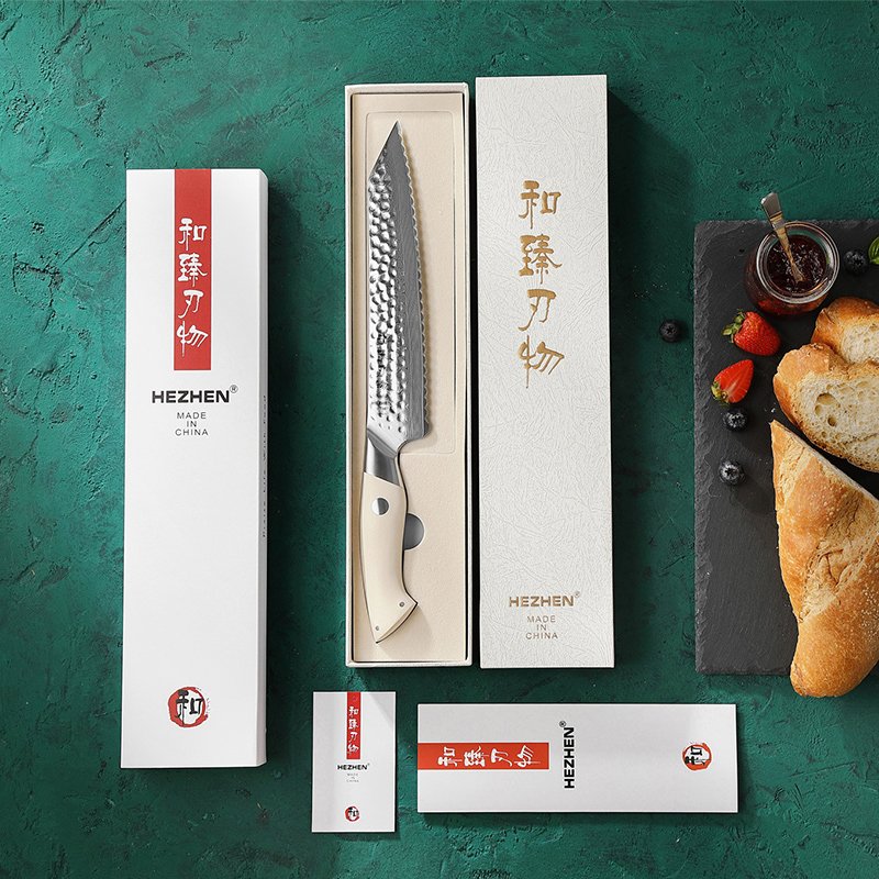 Coltello da pane Xinzuo B38H - 8" - B38H-MB