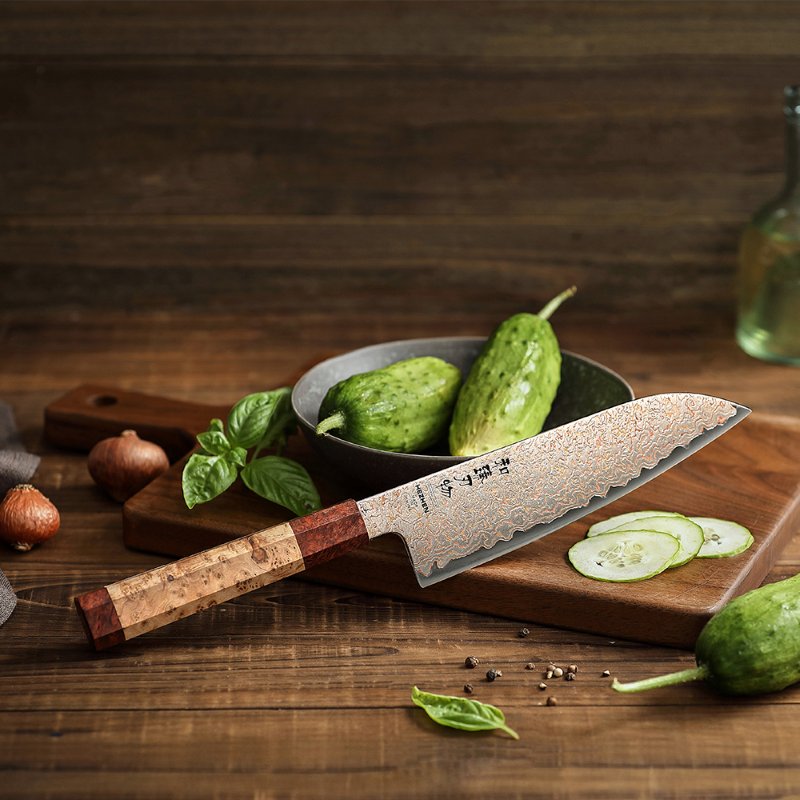 Coltello Santoku Xinzuo X05C - 7" - X05C-RS